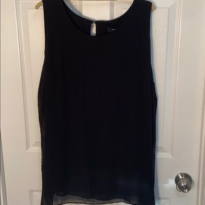 Karen Kane Black flowy top